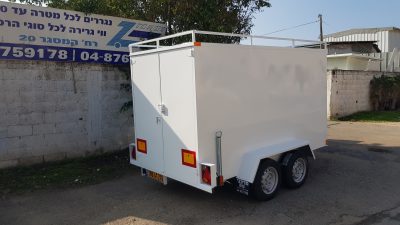 נגרר סגור מאלומיניום מבודד